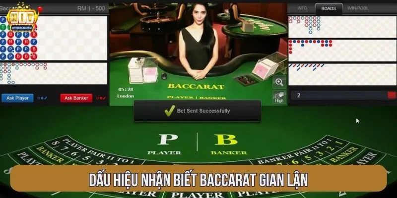 Dấu hiệu nhận biết baccarat gian lận