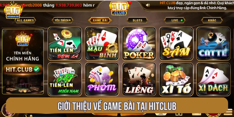 Game bài là chuyên mục được yêu thích hiện nay